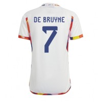 Muški Nogometni Dres Belgija Kevin De Bruyne #7 Gostujuci SP 2022 Kratak Rukav